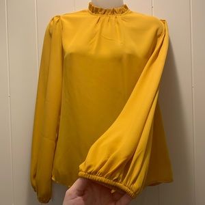 Yellow Long sleeve top